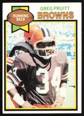 1979 Topps Greg Pruitt Cleveland Browns #455 - Image 1 of 2