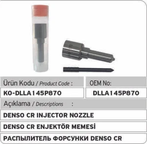 DLLA145P870 Denso Injector Nozzle 093400-8700 for 095000-5600 1465A041 - Picture 1 of 1