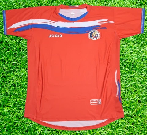 Costa Rica Soccer Jersey Football Shirt 100% Original Size L 2006 World Cup USED Cover