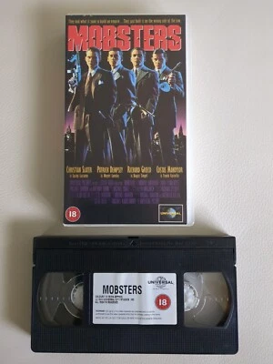 Mobsters VHS PAL Video 1993 Christian Slater Patrick Dempsey Universal  - Image 1 of 4