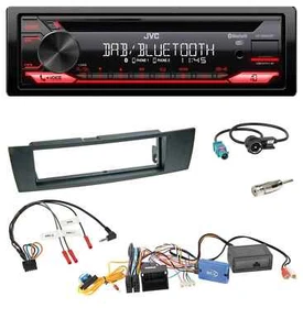 JVC CD DAB USB Bluetooth Lenkrad Autoradio für BMW 1er E87 2004-2013 Aktiv - Bild 1 von 9