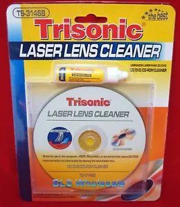 NETTOYANT LENTILLES LASER Disque de Nettoyage avec Liquide pour Lecteur CD DVD Blu-Ray Xbox PS2 PS3 - Photo 1/7