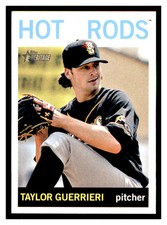 2013 Topps Heritage Minor League #93 TAYLOR GUERRIERI Bowling Green Hot Rods