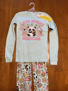 CHILDRENS PLACE GIRLS 2 PIECE PAJAMA SET SIZE 12 New - Picture 1 of 6