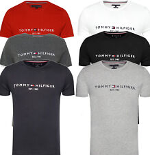 NEU! Tommy Hilfiger Logo T-Shirt M L XL XXL Polo Shirt T Shirt