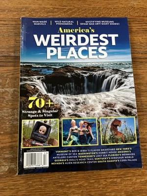 AMERICA'S WEIRDEST PLACES MAGAZINE 2025 A360 MEDIA Foto 1 de 4