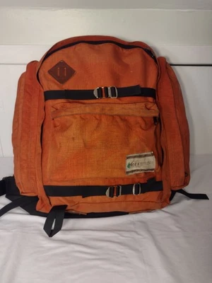 Mochila Cooperativa REI Vintage Años 70 80 Talla Pequeña Naranja Retro  Foto 1 de 4