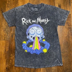 Rick and Morty Space Vomit T Shirt Adult Swim - Cartoon Network Size Small - Picture 1 of 6
