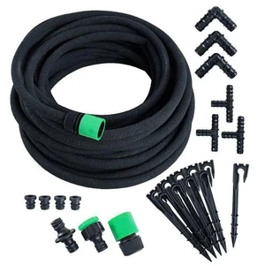Perlschlauch Tropfschlauch Gartenschlauch Set Bewässerungssystem 15,30 & 50m DHL - Bild 1 von 19