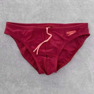 Speedo мужской бордовый красный солнечный плавать короткие купальный костюм размер 30 - Изображение 1 из 4
