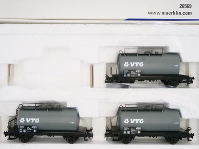 Märklin 26569 aus Set nur 3x Kesselwagen VTG im Setkarton wie NEU! OVP ST BL 17 - Bild 1 von 4
