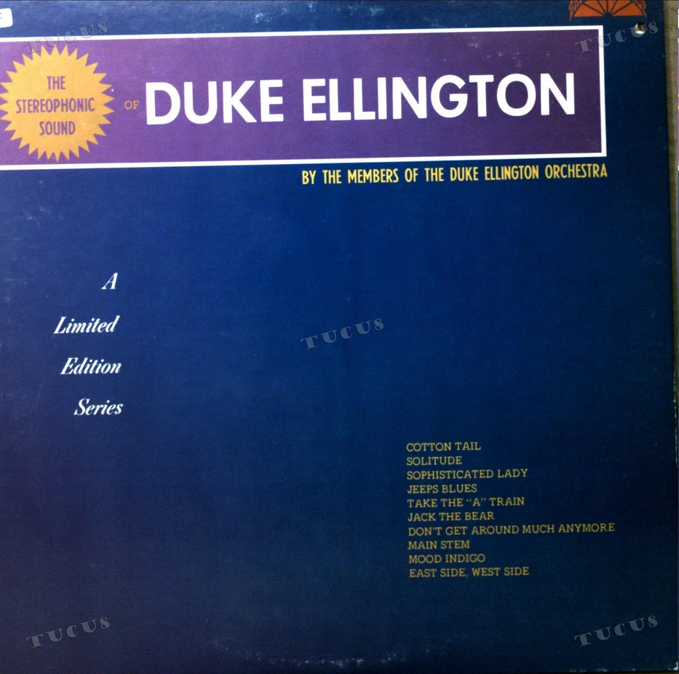 Members Of The Duke Ellington Orchestra, B. B. King - Stereophonic Sound LP .* - Image 1 of 1