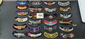 Harley Davidson Owners Group HOG Rocker Patches & Pins 1994-2022 LOT - UNVOLLSTÄNDIG - Bild 1 von 13