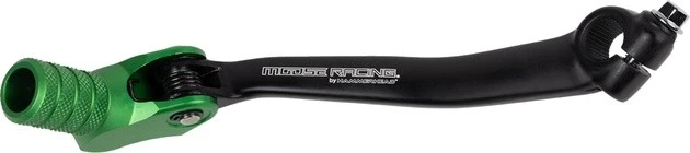 Palanca de cambios forjada Moose 20 mm desplazada verde #81-0348-10-30 para Kawasaki KX450F Foto 1 de 1