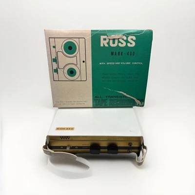 GRABADORA DE CINTA DE CARRETE A CARRETE ROSS MARK 400 DE COLECCIÓN PIEZAS NO PROBADAS O REPARACIÓN SOLAMENTE Foto 1 de 4