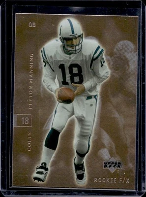Upper Deck Rookie F/X 2001 Peyton Manning #36 Colts Foto 1 de 2