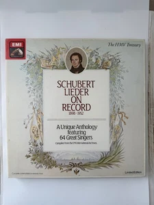 Schubert Lieder on Record 12" LP Set 1982 Limited Edition EMI Classical 33RPM - Bild 1 von 20