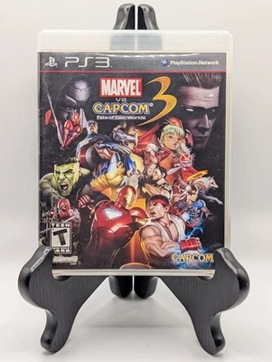 Marvel vs Capcom 3: Fate of Two Worlds Sony PlayStation 3 PS3 - Complete In Box  - Image 1 of 4