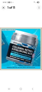 Crema facial hidratante profunda Simply VitalCollagen, retinol, ácido hialurónico paquete de 2 - Imagen 1 de 7