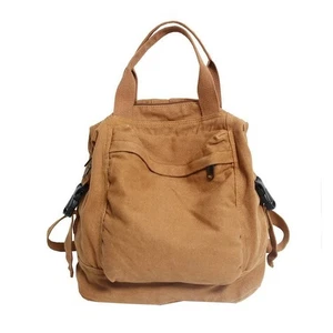 Small Boho Canvas Backpack for Women Vintage Style Outdoor Travel Bag Casual ... - Bild 1 von 9