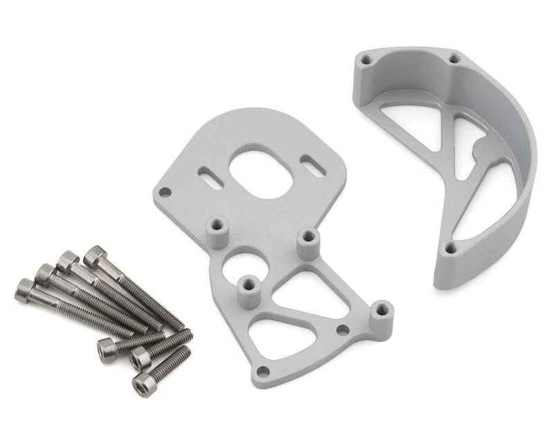 Vanquish Products VPS02211 Motor Mount w/Gear Guard (Silver) - Image 1 of 1