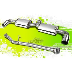 PARA 04-08 MAZDA RX-8/RX8 DOBLE TRAYECTORIA BOLTON ACERO INOXIDABLE CARRERAS ESCAPE CATBACK - Imagen 1 de 3