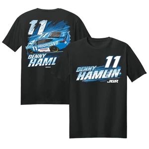2025 Hamlin Denny #11 Joe Gibb Racing Team  Car T-Shirt For Fan All Sizes - Picture 1 of 4