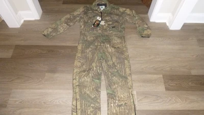 NWT Vntg Liberty Outdoor Rugged Gear Insulated Hollofil Coveralls Realtree Camo - Image 1 of 4