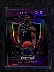 2019 Panini Prizm Draft Picks #51 Zion Williamson Prizms Purple - Bild 1 von 2