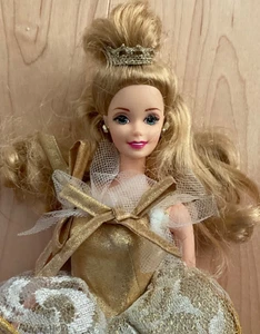 Blonde Barbie Puppe Collector Edition, goldenes Kleid - Bild 1 von 7