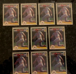 JOHNNY BENCH CARD LOT 1982 DONRUSS BASEBALL (10 TOTAL)............NM-MT - Bild 1 von 2