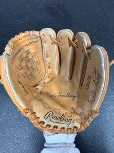 Rawlings Baseball Glove Ryne Sandberg RBG88 Youth Basket-Webb Righthand Throw - Picture 1 of 10