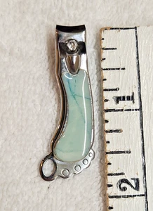 UNC Tar Heels Toenail Clippers – Foot Shaped with Enamel Inlay & Nail File –... - Picture 1 of 6