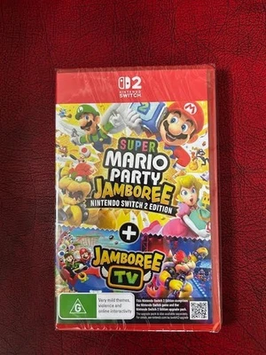 NEW SEALED Super Mario Party Jamboree Nintendo Switch 2 Edition + Jamboree TV