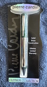 Penna a sfera vintage Pierre Cardin collezione platino ricaricabile marmo verde - Foto 1 di 9