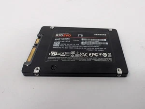 Samsung Electronics 870 EVO 2TB 2.5 Inch SATA III Internal SSD (MZ-77E2T0B/AM) - Picture 1 of 5
