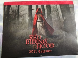Caperucita Roja (2011) ¡RARO calendario promocional de películas! Amanda Seyfried, Oldman - Imagen 1 de 5