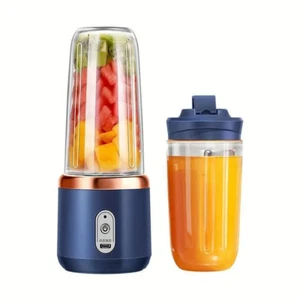 Portable Rechargeable Juicer, 1 Count Household Multifunctional Juicing Machine, - Picture 1 of 16