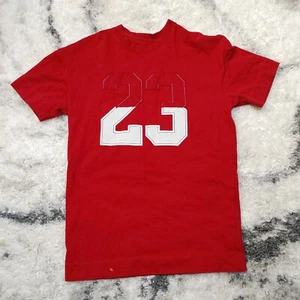 Jordan M JSW TEE HEAVYWEIGHT OVERSIZED 23 RED Medium - Picture 1 of 6