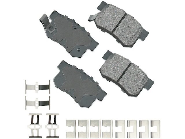Juego de pastillas de freno traseras para Honda Civic 2005-2015 Akebono 86982TSRF 2007 2008 2012 Foto 1 de 2