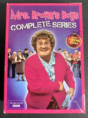 Mrs. Brown's Boys: Complete Series DVD Set 1 2 3 Season & Christmas Slipcase Foto 1 de 4