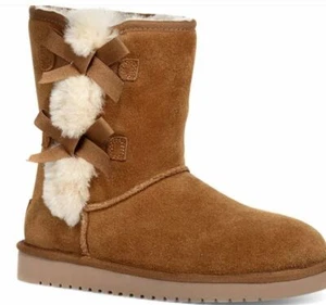 NEW UGG Victoria Short Boot Chestnut (Brown) Womens US Size 8 - Picture 1 of 5