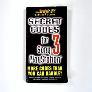 Secret Codes for Sony Playstation Strategy Guide Booklet Tekken Mortal Kombat - Picture 1 of 4