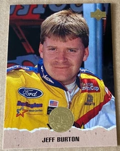 JEFF BURTON 1996 MAZZO SUPERIORE '95 SCRAPBOOK Card #47 NM-MT Condizione - Foto 1 di 2