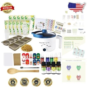 Versatile 1.5L Soap Melter Kit with Natural Ingredients for Creative Soap Making - Picture 1 of 8
