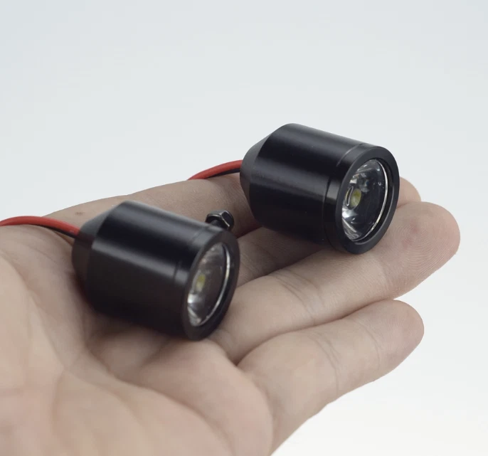 Bausatz für RC Boot Auto Rücklicht Modellbau Alu 3W LED Suchscheinwerfer - Bild 1 von 4