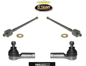Inner and Outer Tie Rod End Pair Kit New For 2003-2006 Mitsubishi Outlander