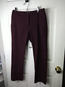 Mario Serrano woman 8 pants Purple Cropped/Ankle Flat Front - Picture 1 of 10