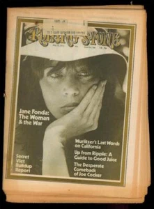 Rolling Stone Magazine #109, May 25, 1972; Jane Fonda; Joe Cocker - Picture 1 of 1