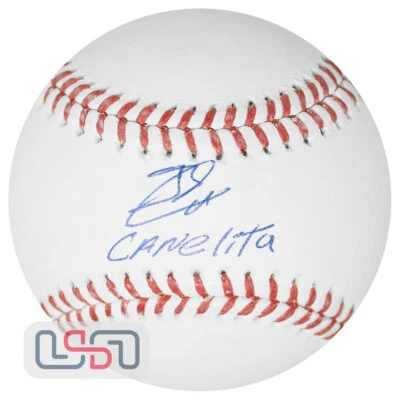 Jackson Chourio Brewers Signed "Canelita" Major League Baseball USA SM JSA - Image 1 of 4